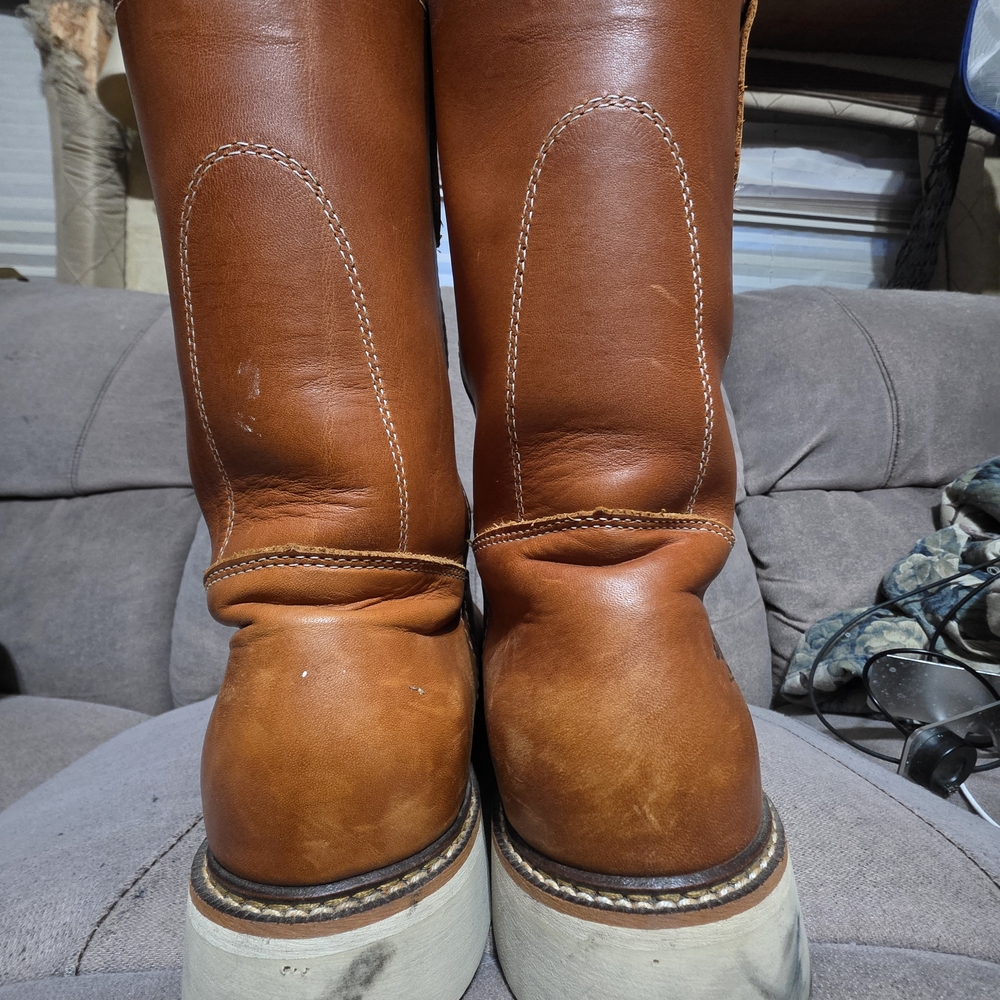 Men's Brown Leather Boots
